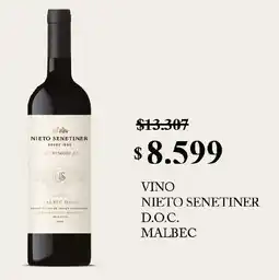 Makro Nieto senetiner vino d.o.c. malbec oferta