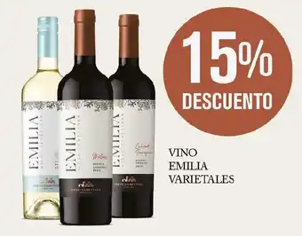Makro Emilia vino varietales oferta