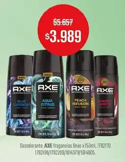 Makro Axe desodorante fragancias finas oferta