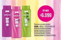 Makro Sedal shampoo y acondicionador oferta