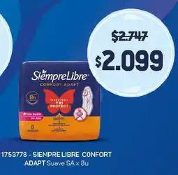 Makro Siempre libre confort adapt suave oferta