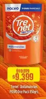 Makro Trenet quitamanchas polvo doy pack oferta