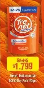 Makro Trenet quitamanchas polvo doy pack oferta