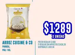 Supermercados Vea Cuisine & Co arroz parboil, paq. oferta