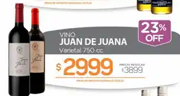 Alvear Juan de juana vino varietal oferta