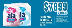 Supermercados Vea Ala jabón para la ropa en polvo, ecolavado bsa. oferta