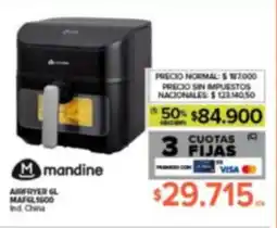 Carrefour Maxi Mandine airfryer GL MAFGL1600 oferta