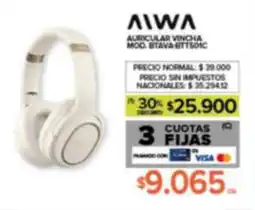 Carrefour Maxi Aiwa auricular vincha oferta