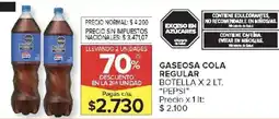 Carrefour Market Pepsi cola gaseosa regular botella oferta