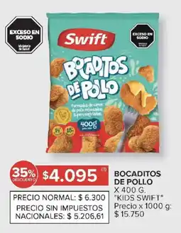 Carrefour Market Kids swift bocaditos de pollo oferta