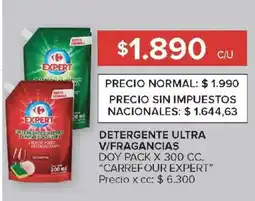 Carrefour Market Carrefour expert detergente ultra v/fragancias doy pack oferta