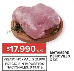 Carrefour Market Matambre de novillo oferta