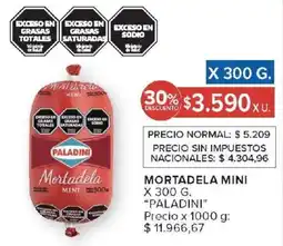 Carrefour Market Paladini mortadela mini oferta