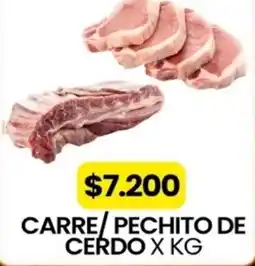 Autoservicio Capo Carre/pechito de cerdo oferta