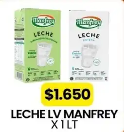 Autoservicio Capo Manfrey leche lv oferta