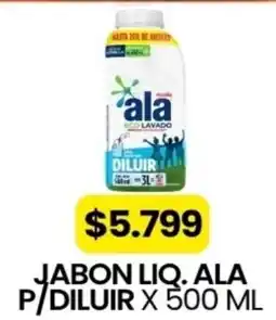 Autoservicio Capo Ala jabon liq. p/diluir oferta