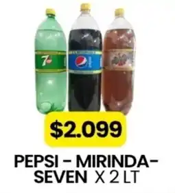 Autoservicio Capo Pepsi-mirinda- seven oferta