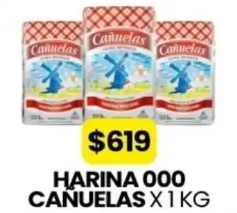 Cañuelas harina 000