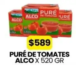 Autoservicio Capo Alco puré de tomates oferta