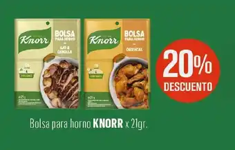 Makro Knorr bolsa para horno oferta