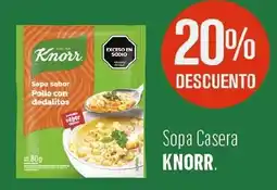 Makro Knorr sopa casera oferta