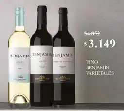 Makro Benjamín vino varietales oferta