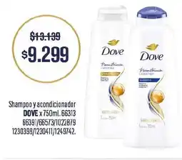 Makro Dove shampoo y acondicionador oferta