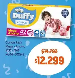 Makro Duffy cotton pack mega - ahorro oferta