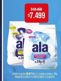 Makro ala jabón en polvo matic y lavado a mano oferta