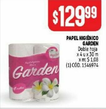 Makro Papel higiénico garden oferta