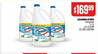 Makro Lavandina ayudin 2lt oferta