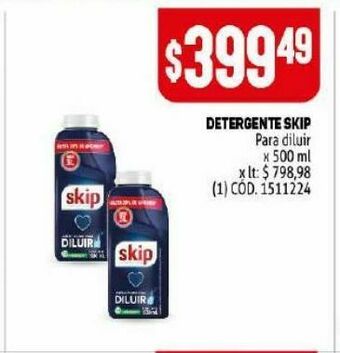 Makro Detergente skip 500ml oferta