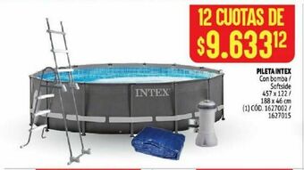 Makro Pileta intex oferta
