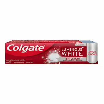Walmart Crema Dental Colgate Luminous White Brilliant 140g oferta
