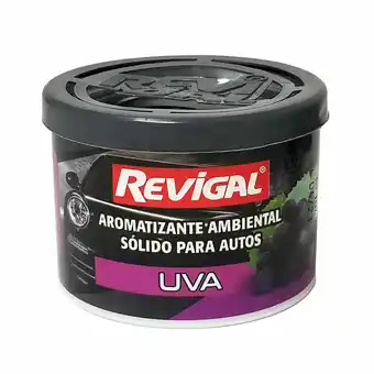 Walmart Aromatizante Solido Para Auto Aroma Uva Revigal 80 Gr oferta