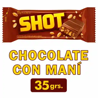 Walmart Chocolate Con Leche Y Mani Shot 35 Gr oferta