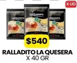 Autoservicio Capo La quesera ralladito oferta