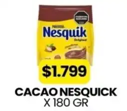 Autoservicio Capo Nestlé cacao nesquick oferta