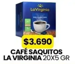 Autoservicio Capo La virginia café saquitos oferta