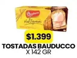 Autoservicio Capo Bauducco tostadas oferta