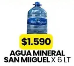 Autoservicio Capo San miguel agua mineral oferta