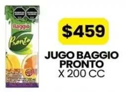 Autoservicio Capo Baggio jugo pronto oferta