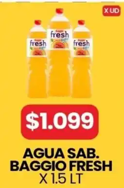 Autoservicio Capo Baggio agua sab. fresh oferta