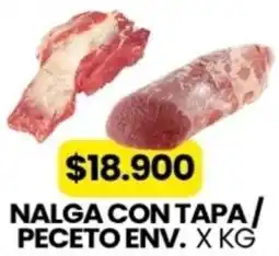 Autoservicio Capo Nalga con tapa/ peceto env. oferta