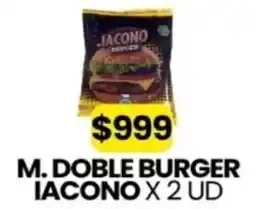 Autoservicio Capo Iacono m. doble burger oferta