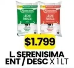 Autoservicio Capo L. serenisima ent/desc oferta