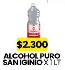 Autoservicio Capo san iginio alcohol puro oferta