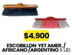 Autoservicio Capo Escobillon yet amer. africano argentino oferta