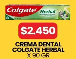 Autoservicio Capo Colgate crema dental herbal oferta