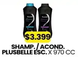 Autoservicio Capo Plusbelle shamp./acond. esc. oferta